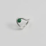 Band Ring II Malachite