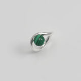 Band Ring I Malachite