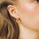 Chunky Hoop Tiny Gold