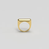 Sculpt Ring Slim Gold