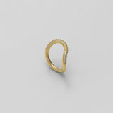 Thorn Band Ring I Diamonds