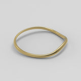 Thorn Bangle Slim Gold