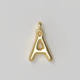 Letter Charm Large Gold