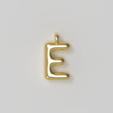 Letter Charm Large Gold