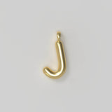 Letter Charm Large Gold