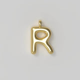 Letter Charm Large Gold