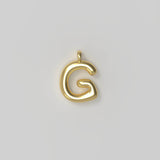 Letter Charm Small Gold