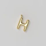 Letter Charm Small Gold