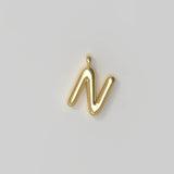 Letter Charm Small Gold