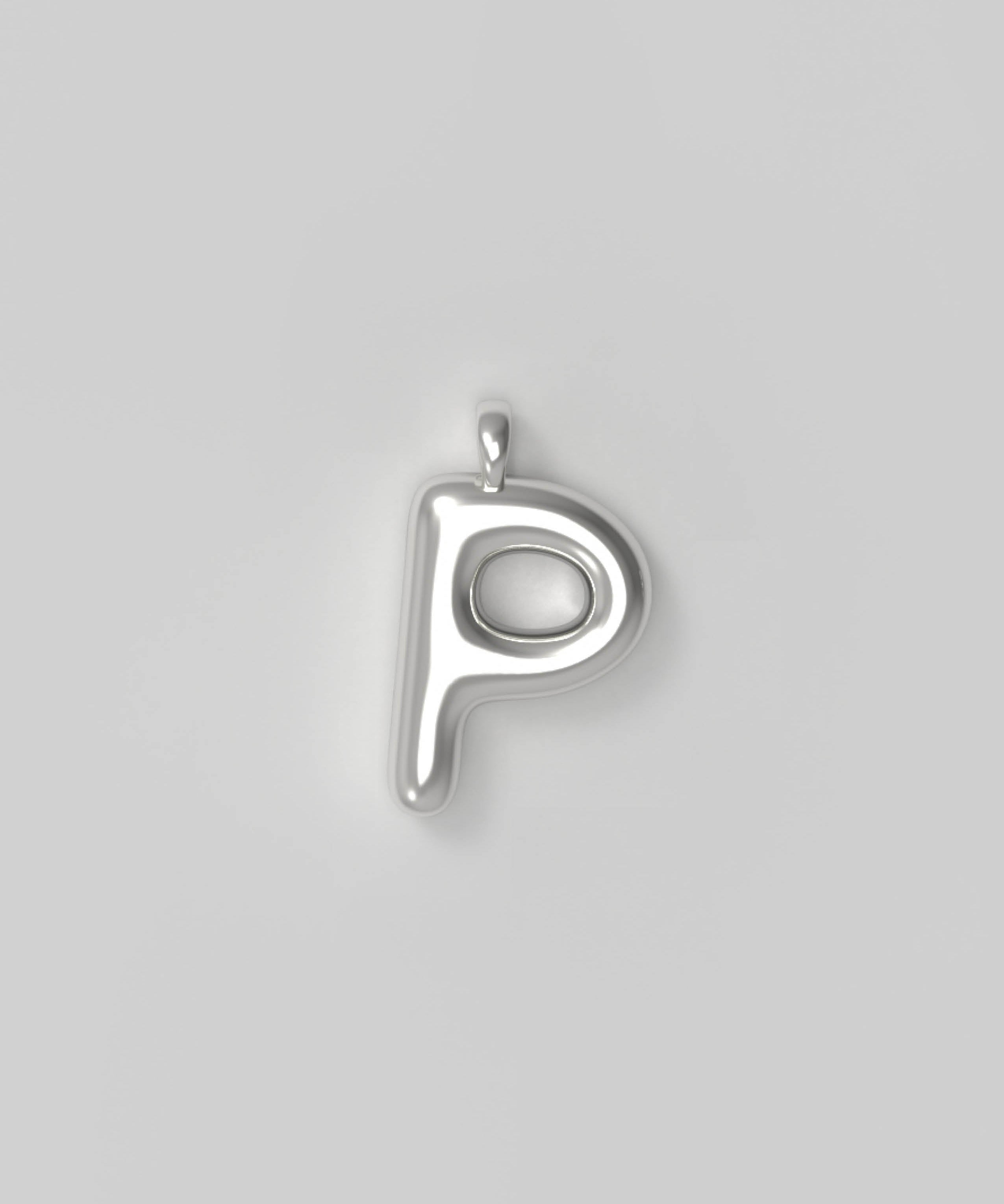 Letter Charm Large