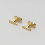 Sculpt Cufflinks Gold